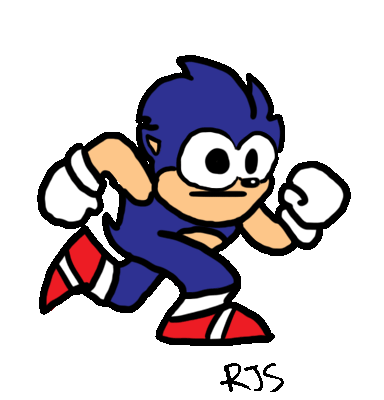 ¿Y si Sonic tuviese una forma ridícula de correr?