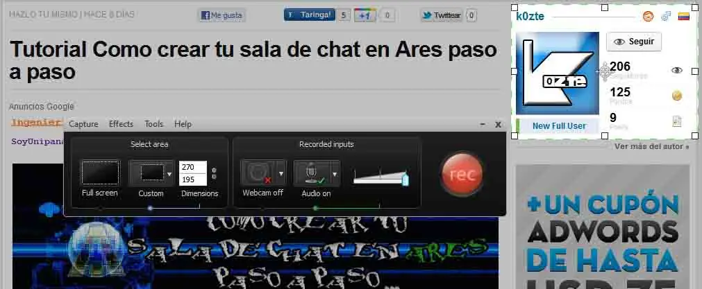 Tutorial Crear Animacion de Sigueme Para Taringa