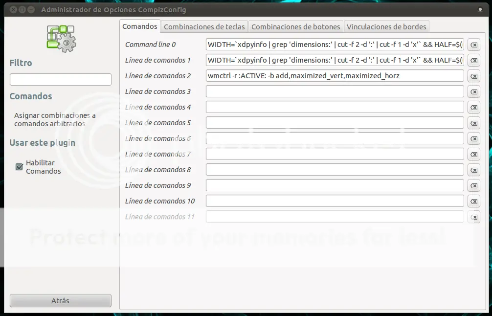 Activar Aero Snap de Windows 7 en Ubuntu