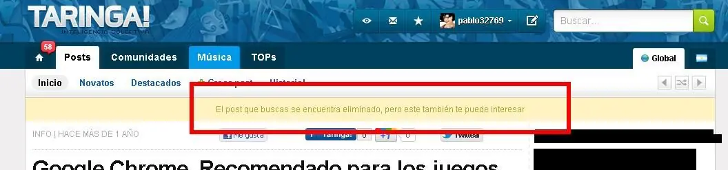 Usas google chrome? pasa, sos bienvenido
