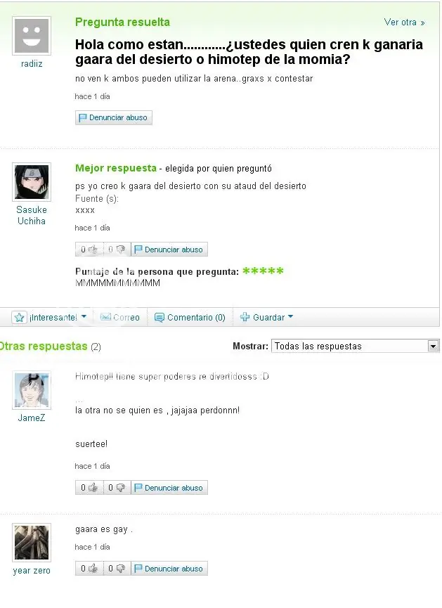 (megapost) las preguntas mas estupidas de yahoo respuestas