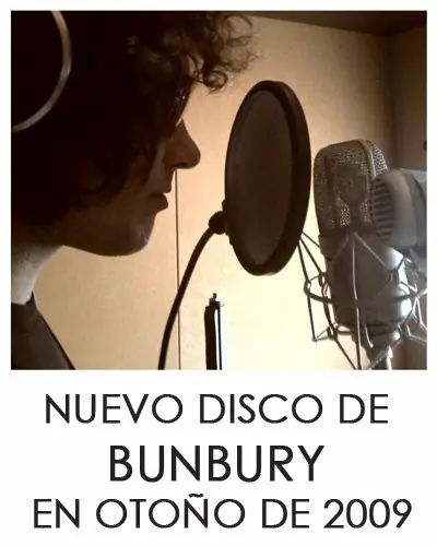 Bunbury y un nuevo disco para este año