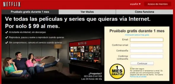 Truco para tener Netflix sin tarjeta de credito