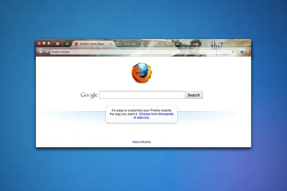 Nuevos Conceptos Officiales no aprovados por Firefox