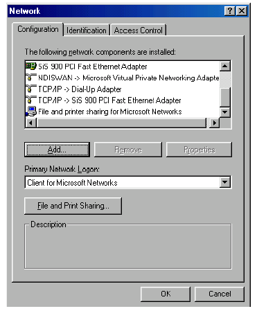 Configuración de una VPN bajo Windows