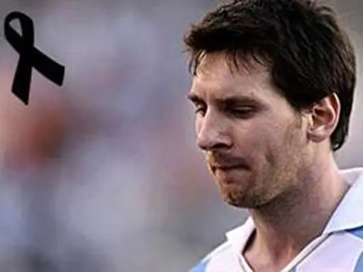 Messi se solidarizó con víctimas del accidente ferroviario