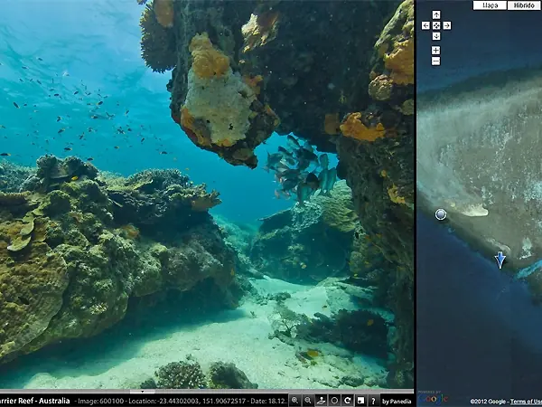 Google Maps, ahora también bajo el mar!