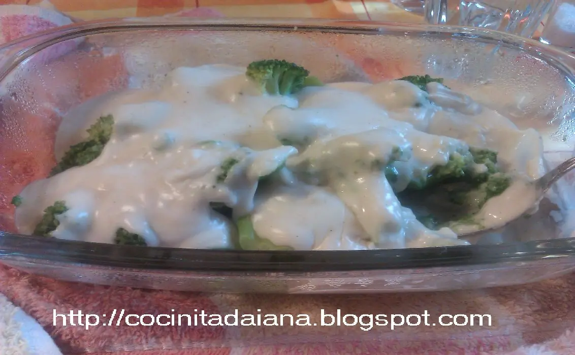 Brocolis gratinados