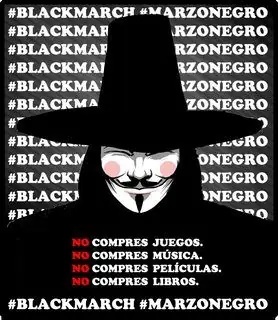 Iniciativa Marzo negro #BlackMarch