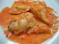 Receta --- Bacalao al pil-pil de Piquillo