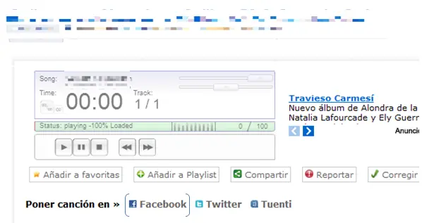 Como poner música en Facebook