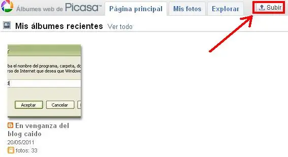 Insertar albums en tu blog o página web con picasa de googl