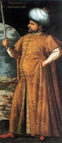 Jeireddín Barbarroja.(el pirata)