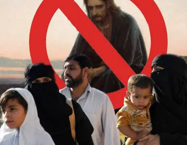 Prohiben la palabra "Jesucristo".