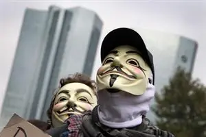 La "guerra religiosa" de Anonymus