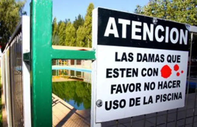 Menstruar esta Prohibido