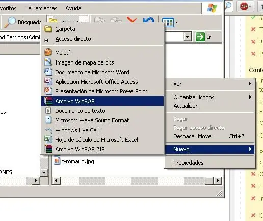Como Crear un Archivo CBR