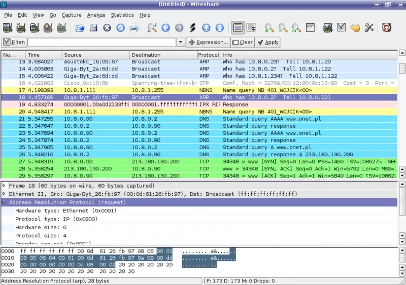 Security Tools: Wireshark