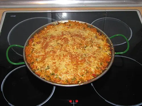 Receta de Arroz a la milanesa