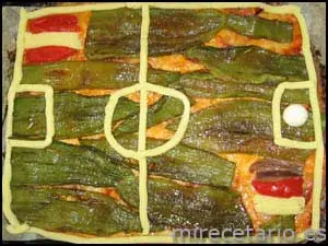 Pizza Mundial de Fútbol...!