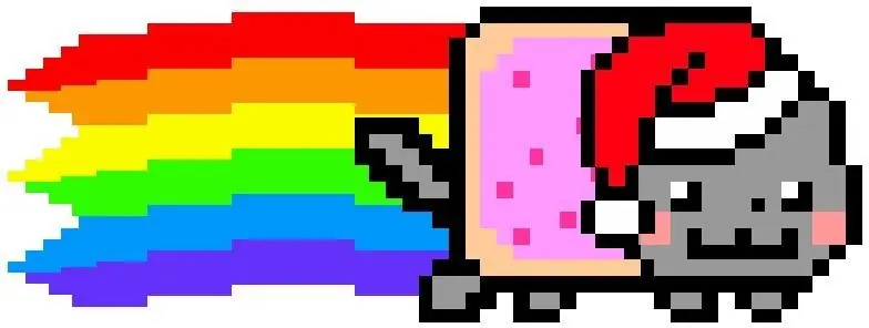 Decora tu arbol navideño con NyanCat