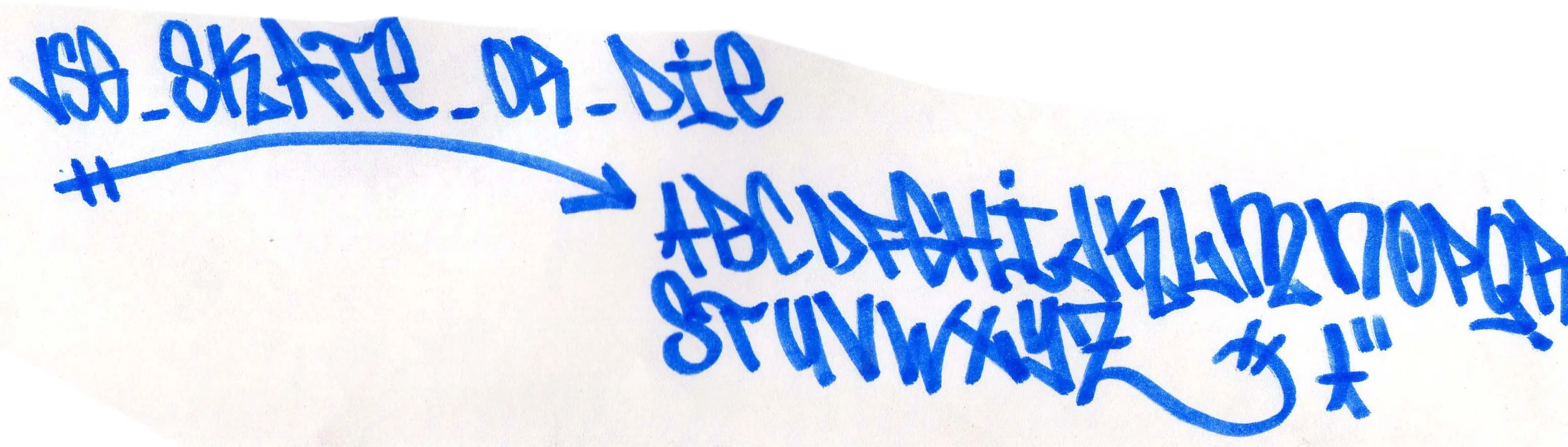 Como crear un tag graffiti