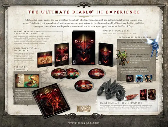 Diablo 3 edicion coleccionista info
