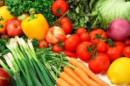 Cuida tu Dieta: Tabla de nutrientes en verduras