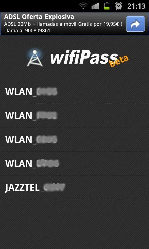 Descifra claves WiFi en un minuto con android