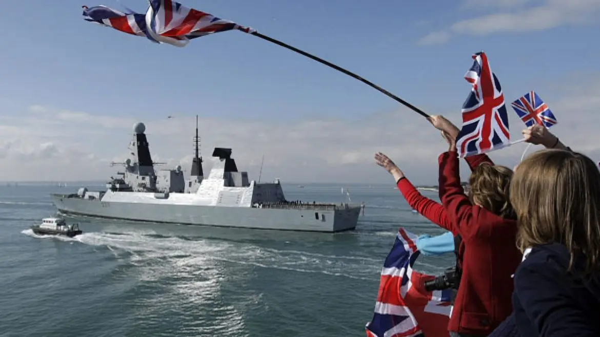 Partió a malvinas el poderoso destructor británico HMS