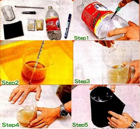 Trampa casera para mosquitos