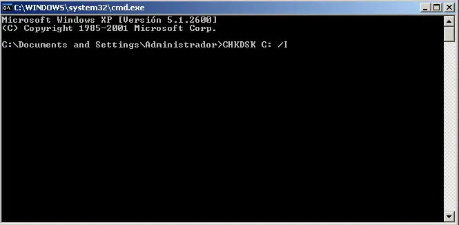 Xp no se apaga ni se reinicia