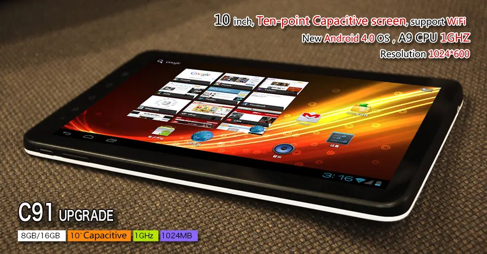 Nueva Tablet Zenithink z-280 de 1gb de Ram