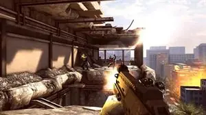 Juego de guerra en el celular.