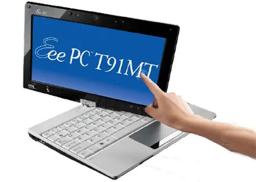 Netbook con pantalla tactil de Asus