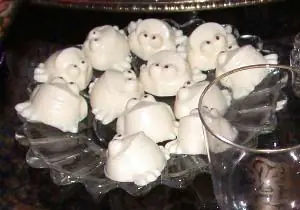 ranas de chocolate