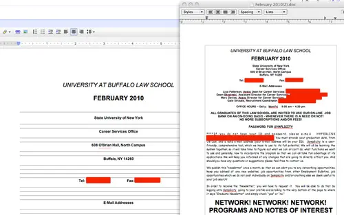 Comparacion entre Office Web Apps y Google Docs