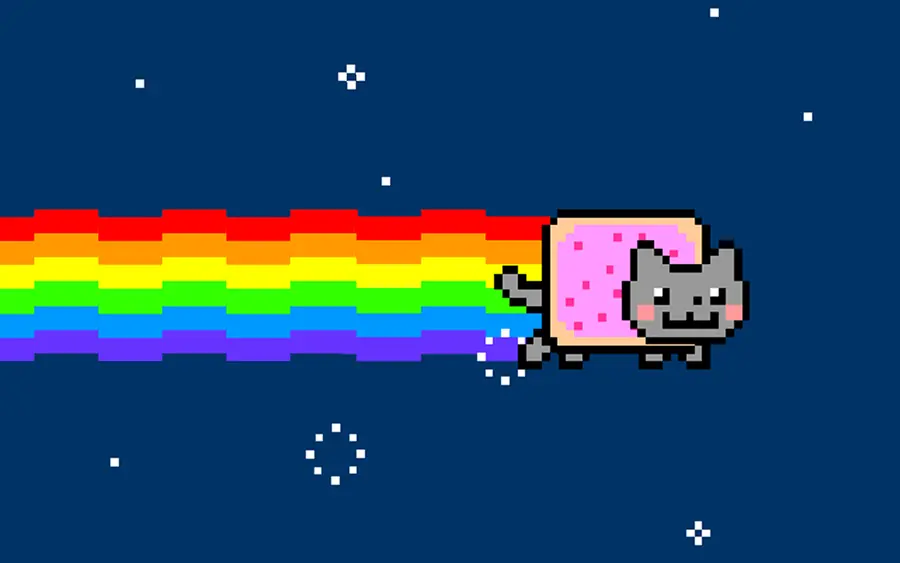 nyan cat en cualquier pagina