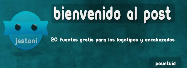 20 Fuentes Gratis para los logotipos y encabezados