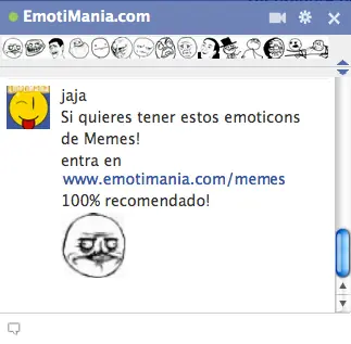 Memes para el chat de facebook.! Firefox y Chrome