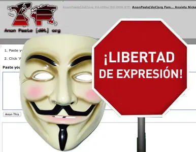 Anonymous invita a su nueva web: 'Suban material sin temor