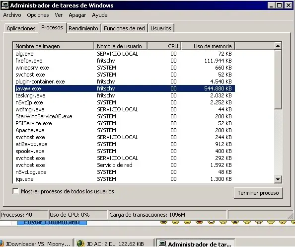 MiPony Aplasta a Jdownloader