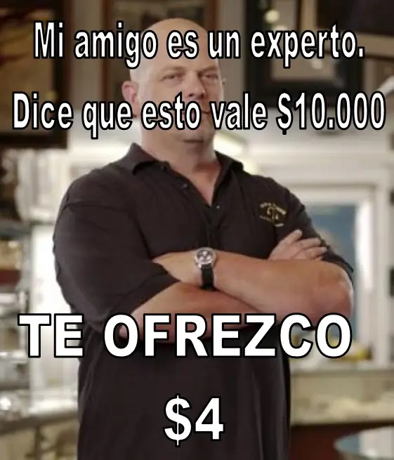 memes de (El precio de la historia)