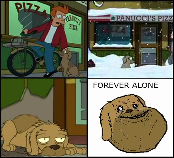 Para vos forever alone.