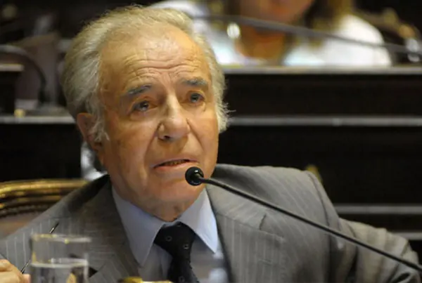 Menem Votaria estatizacion de YPF.