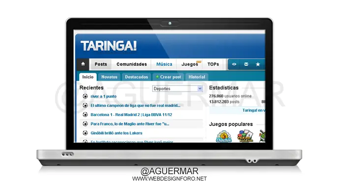 Extension Taringa V4 Estilo