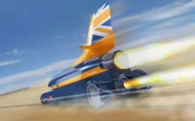 Cómo frenar un auto a más de 1.600 km/h