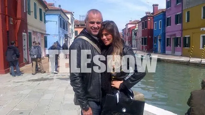 Las fotos del romántico viaje de Rial y Niña Loly