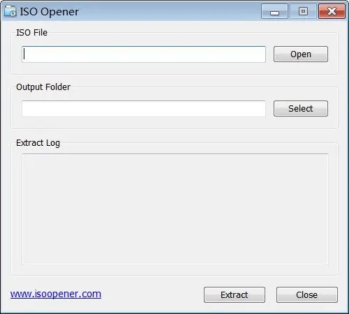 Extraer archivos ISO con ISO Opener