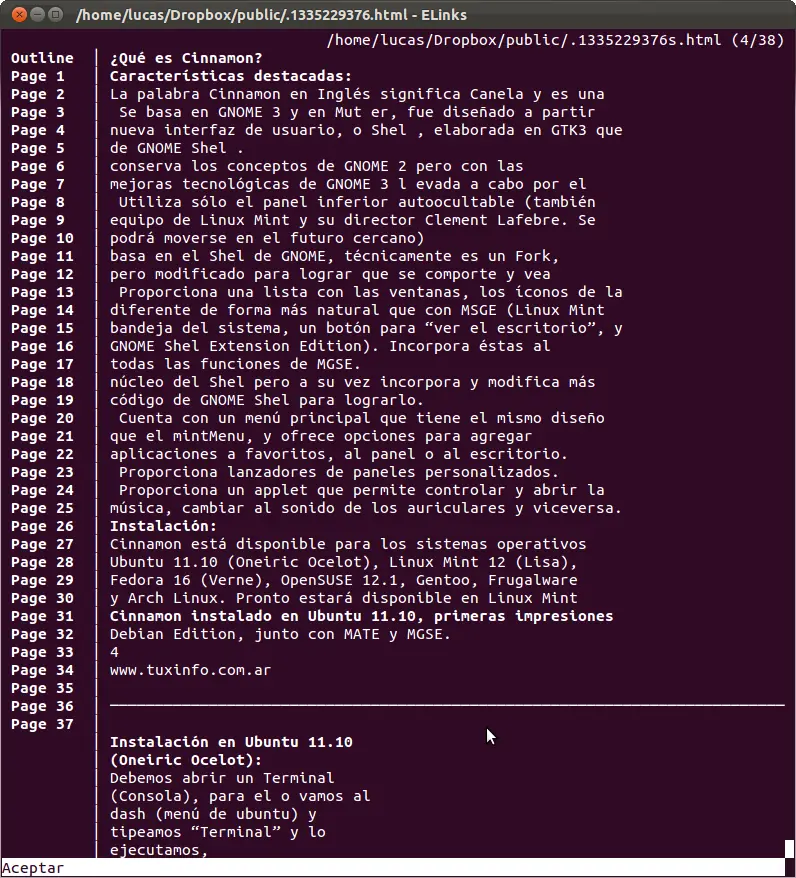 Visualizar archivos PDF desde la terminal